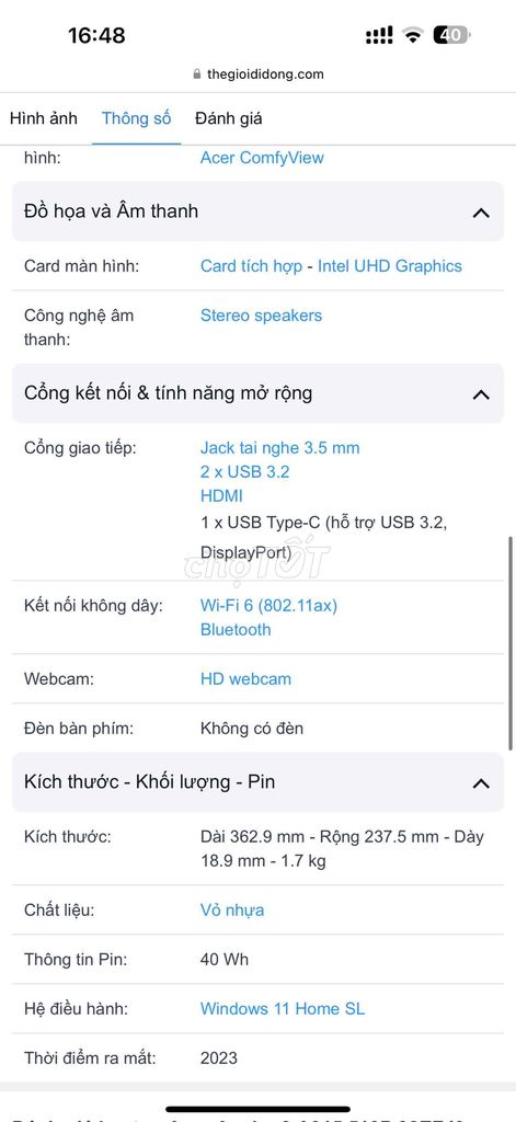 máy tinh acer i3