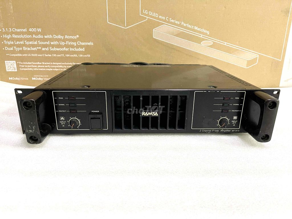 Amply RAMSA WP-9110 zin nội địa Nhật. Mua bán Tivi, Âm thanh tại Quận 8 Tp Hồ Chí Minh được đăng bởi Tan Nguyen hình 1