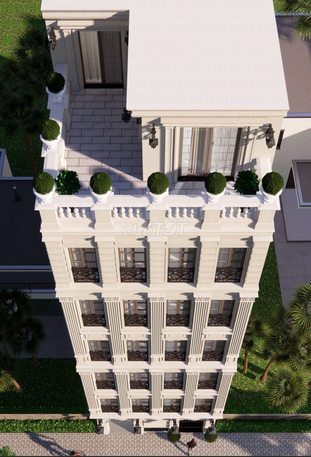 Bán khách sạn cổ điển pháp mới xây 07 nơ trang long 8 tầng Bán khách sạn cổ điển pháp mới xây 07 nơ trang long 8 tầng