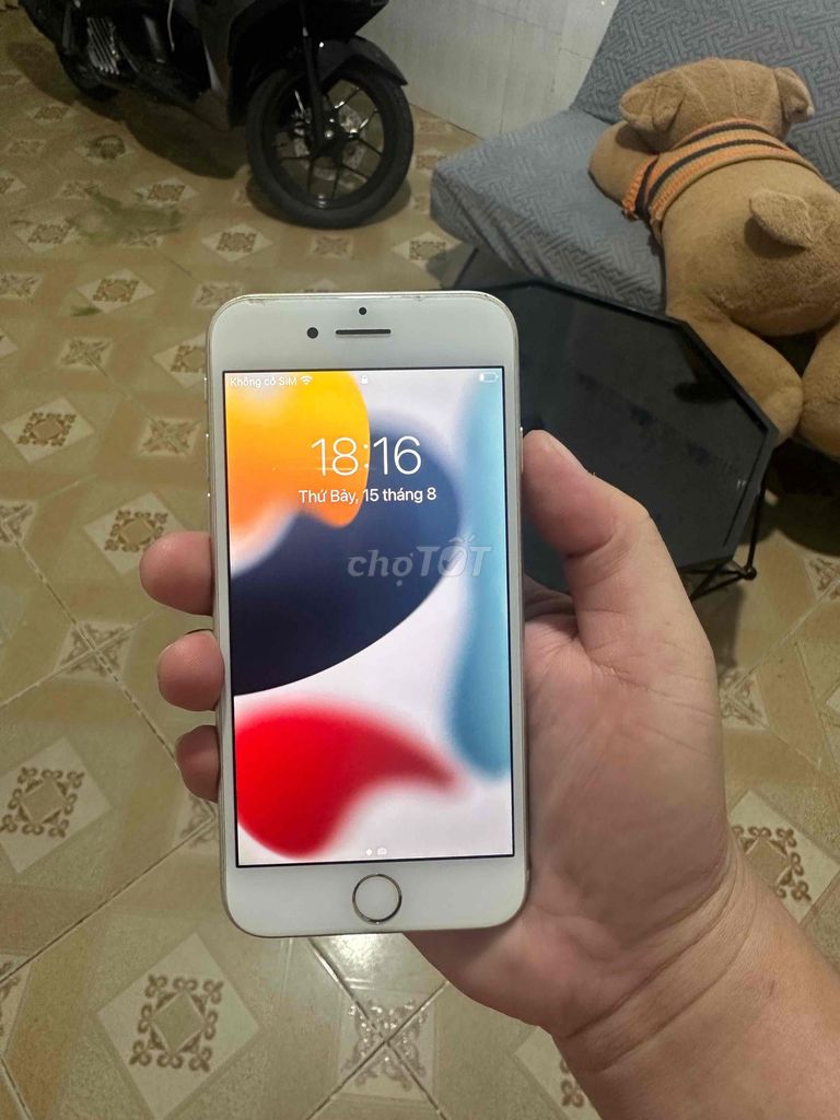 Apple iPhone 7 Bạc. Mua bán Điện thoại tại Thành phố Mỹ Tho Tiền Giang được đăng bởi Tèo em hình 1