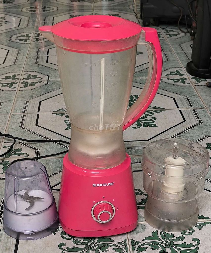 Máy xay sinh tố Sunhouse Hồng Nhựa. Mua bán Bếp, lò, đồ điện nhà bếp tại Quận Kiến An Hải Phòng được đăng bởi VTV hình 1