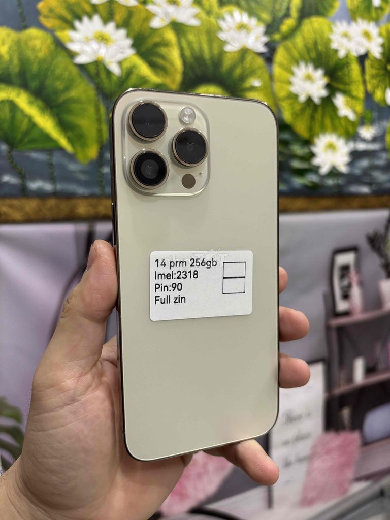 Apple iPhone 14 Pro Max 256GB Vàng. Mua bán Điện thoại tại Quận Bắc Từ Liêm Hà Nội được đăng bởi Bính táo hình 1