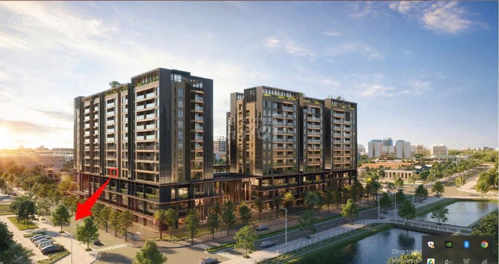 Принадлежит владельцу компании CH Long Bien Central 2PN. Вид на парк, бассейн