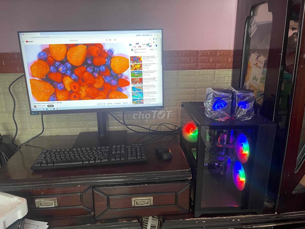 Bộ máy tính cây i5 9400F/ ram 8/ ssd 256/ 27 inch. Mua bán Máy tính để bàn tại Thành phố Bắc Ninh Bắc Ninh được đăng bởi Lương Bích Luyên  hình 1