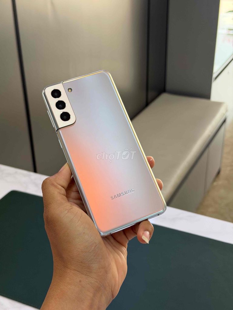 Samsung S21 Plus 5G 256GB Bạc 99%. Mua bán Điện thoại tại Thành phố Cà Mau Cà Mau được đăng bởi Thanh phong  hình 1