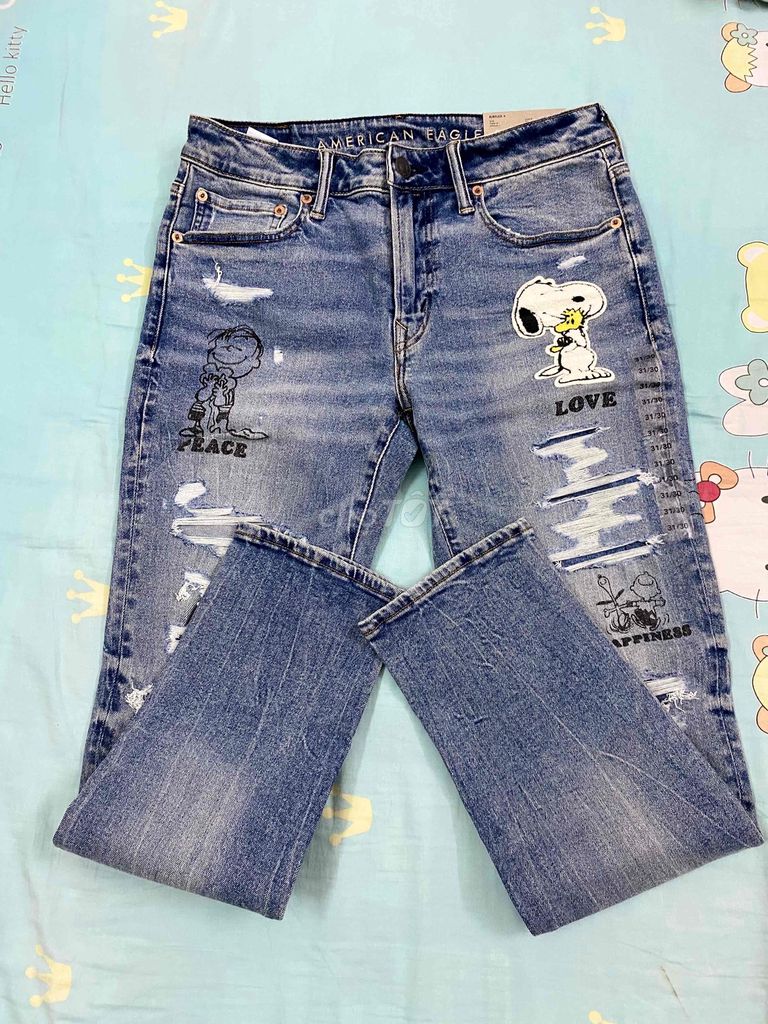 Jean AE Mỹ size 31 mới 100%