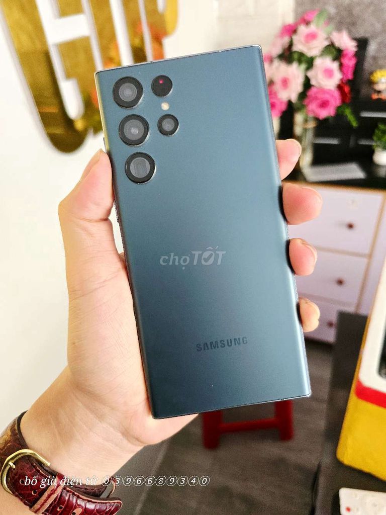 Samsung S22 Ultra 128GB Mỹ Hỏng màn. Mua bán Điện thoại tại Thành phố Thuận An Bình Dương được đăng bởi MUỘI STORE  chuyên samsung  trả góp hình 1