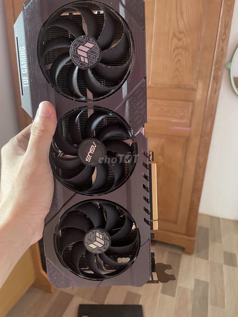 Card đồ họa ASUS GeForce RTX 3070 TUF Gaming Đen. Mua bán Linh kiện (RAM, Card...) tại Thành phố Gia Nghĩa Đắk Nông được đăng bởi phạm minh quang hình 1