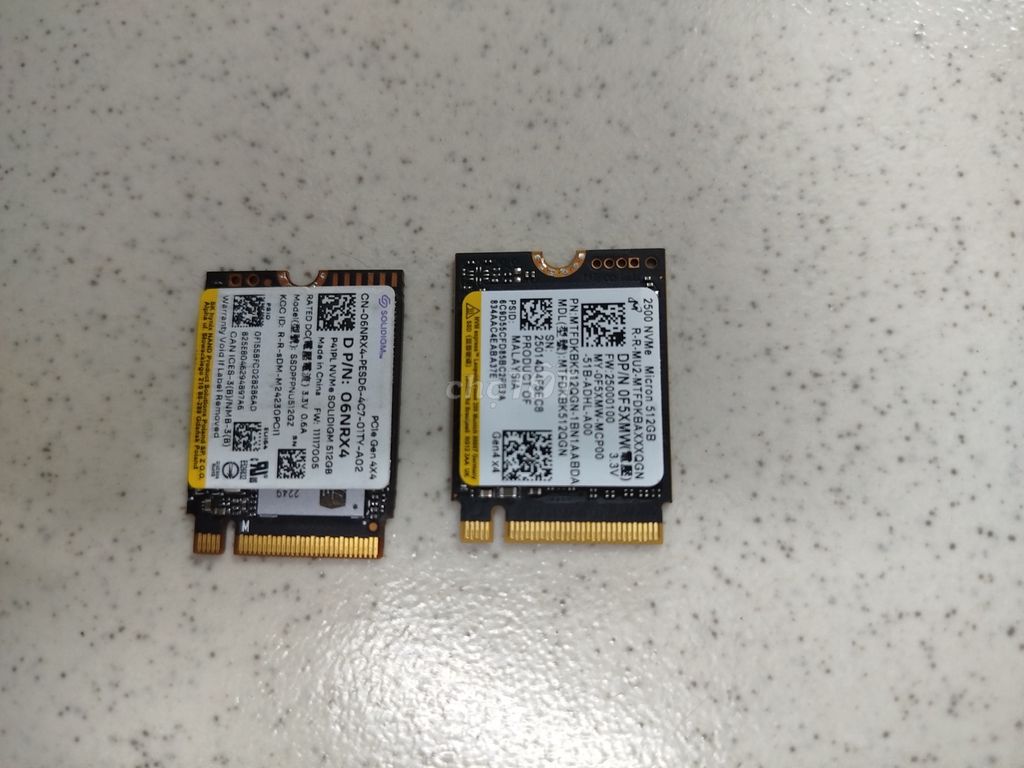 SSD NVME 512GB GEN4 2230. Mua bán Linh kiện (RAM, Card...) tại Quận Tân Bình Tp Hồ Chí Minh được đăng bởi PHƯƠNG hình 1