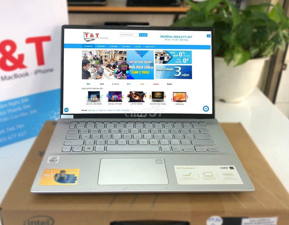 ASUS VIVOBOOK X412FA | i3-8145U/4GB/512GB. Mua bán Laptop tại Thành phố Vinh Nghệ An được đăng bởi TTCenter 484 NÚI THÀNH hình 1