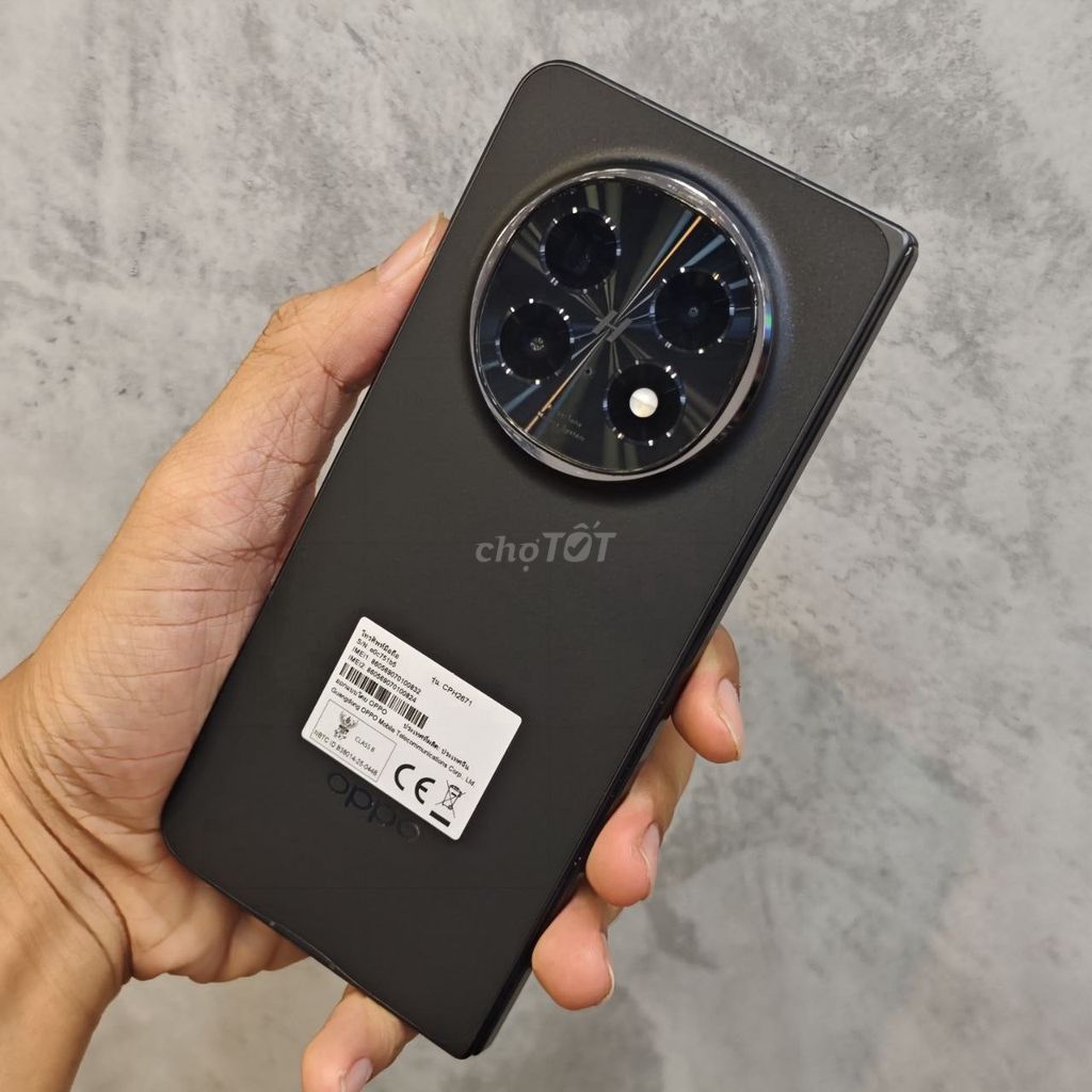 OPPO Find N5 🖤 Cosmic Black gập sang xịn, cực cuốn. Mua bán Điện thoại tại Quận 10 Tp Hồ Chí Minh được đăng bởi Lê Quân Mobile hình 1