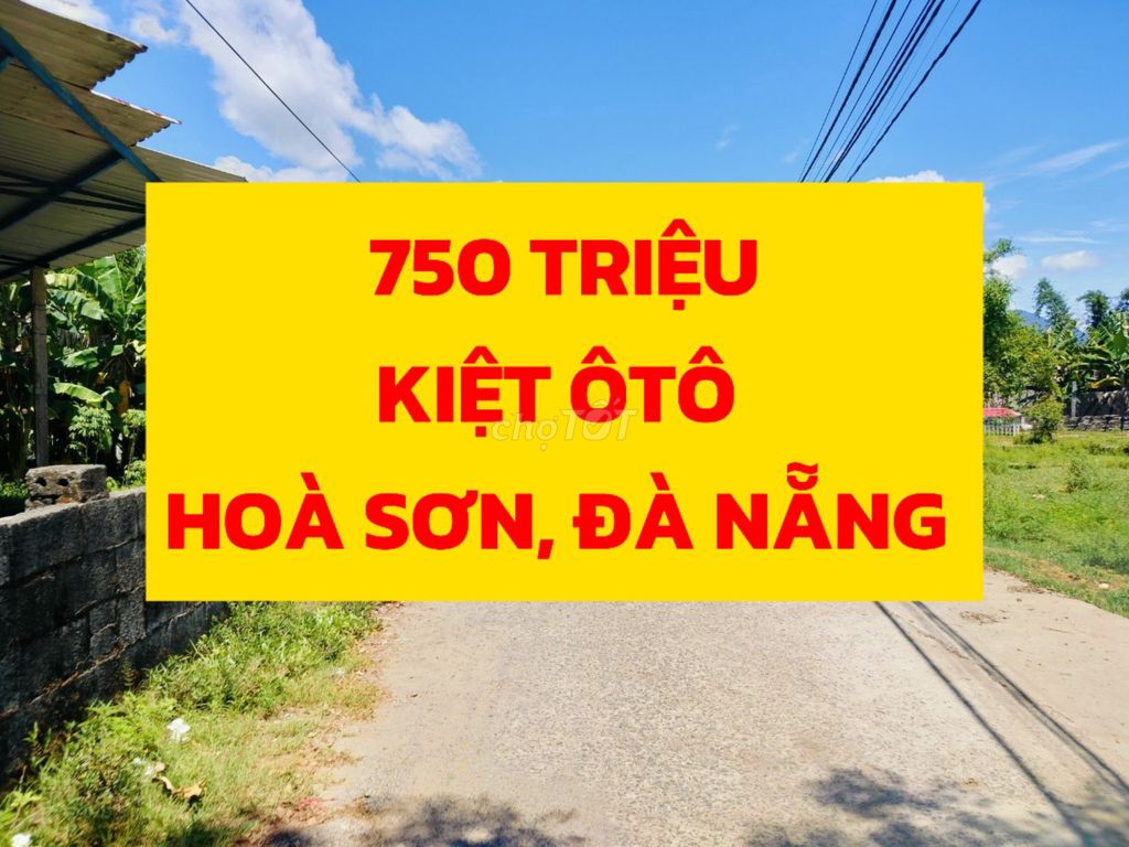 🟥🟥750 TRIỆU/ 92m2 👉 NGANG 6m KIỆT ÔTÔ ĐẾN NƠI