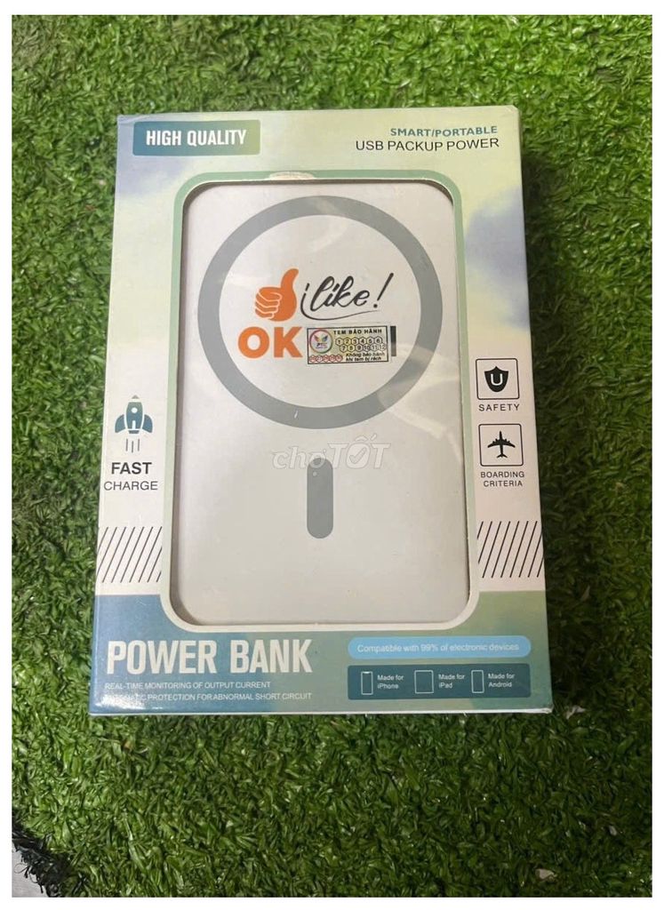 Sạc dự phòng 10000mAh nhỏ gọn. Mua bán Phụ kiện (Màn hình, Chuột...) tại Thành phố Thủ Đức Tp Hồ Chí Minh được đăng bởi KHO SỈ COMPUTER HCM hình 1