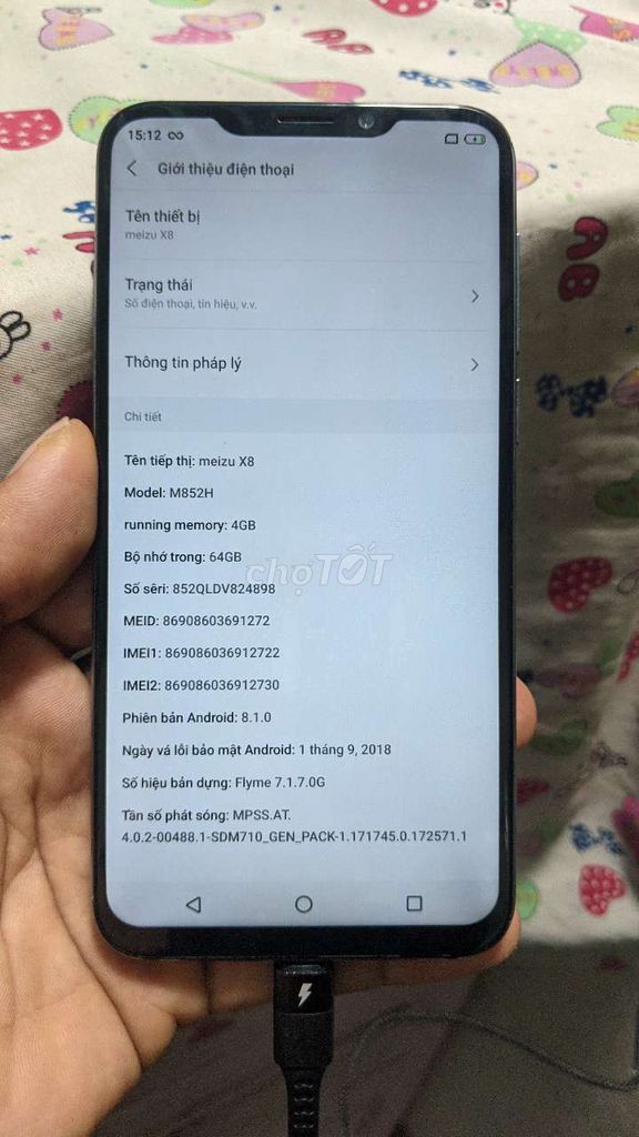 Meizu X8 4GB/64GB. Mua bán Điện thoại tại Thành phố Long Khánh Đồng Nai được đăng bởi Bán máy cỏ rẻ hình 1
