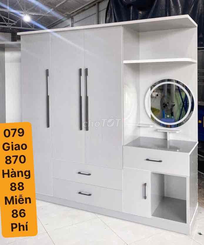 Tủ,nhựa #mẫu bàn phấn 1m80*1m80 #đủ màu