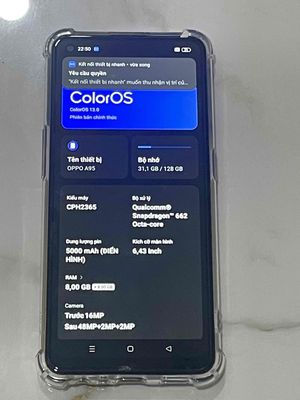 OPPO A95 8GB 128GB Đen