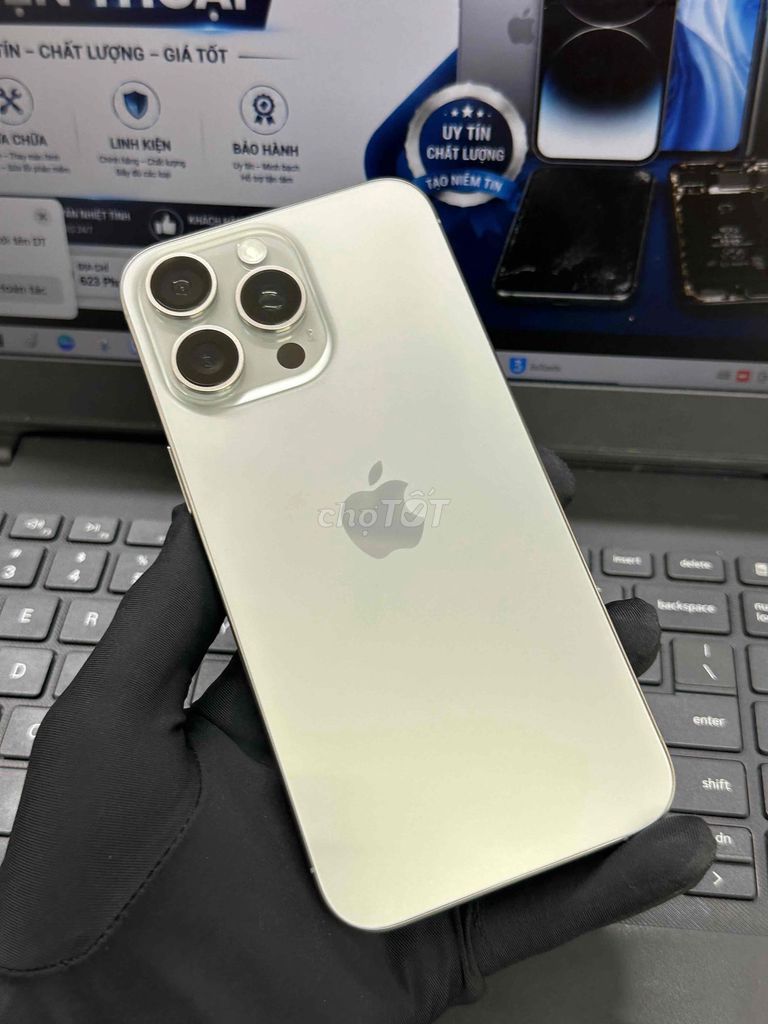 iPhone 15ProMax 256GB Natural MÁY ZIN QUỐC TẾ  99%. Mua bán Điện thoại tại Thành phố Biên Hòa Đồng Nai được đăng bởi DT MOBILE BIÊN HOÀ hình 1