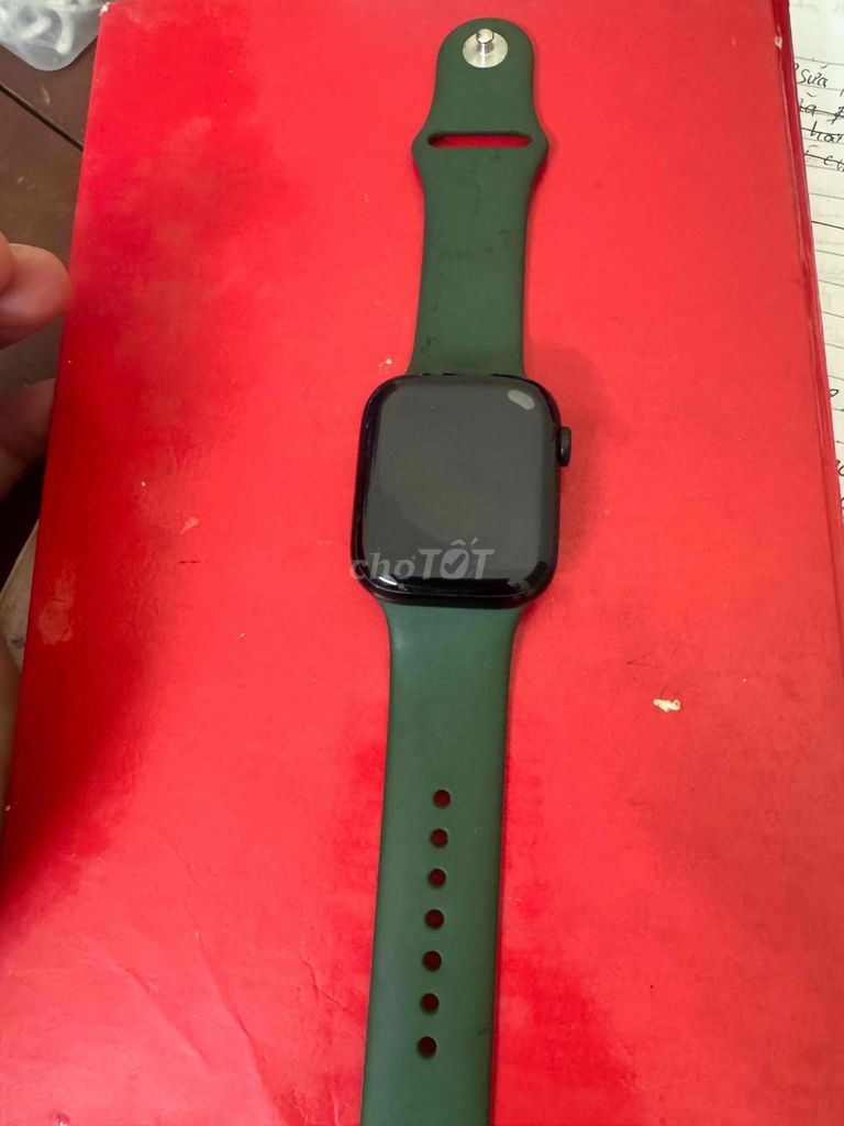 Apple Watch Series 7 Nhôm Xanh 44mm. Mua bán Thiết bị đeo thông minh tại Huyện Chương Mỹ Hà Nội được đăng bởi Thắng Lê hình 1