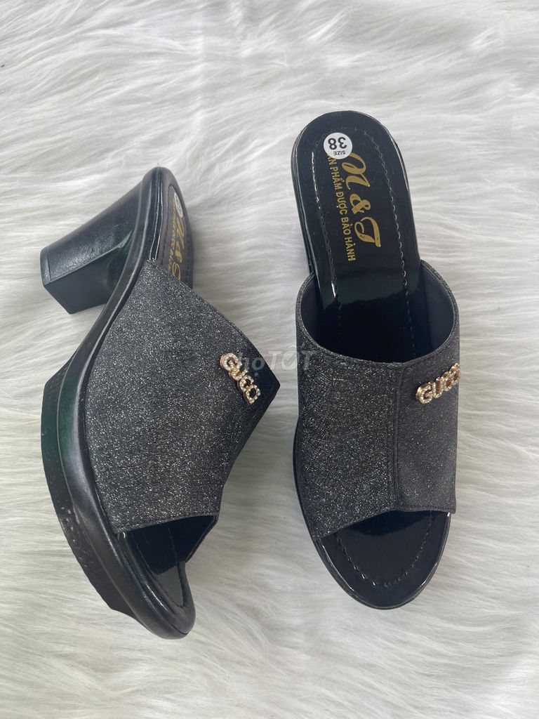 Dép cao gót Nữ Da đi tiệc thời trang. Mua bán Giày dép tại Quận Bình Tân Tp Hồ Chí Minh được đăng bởi An  hình 1