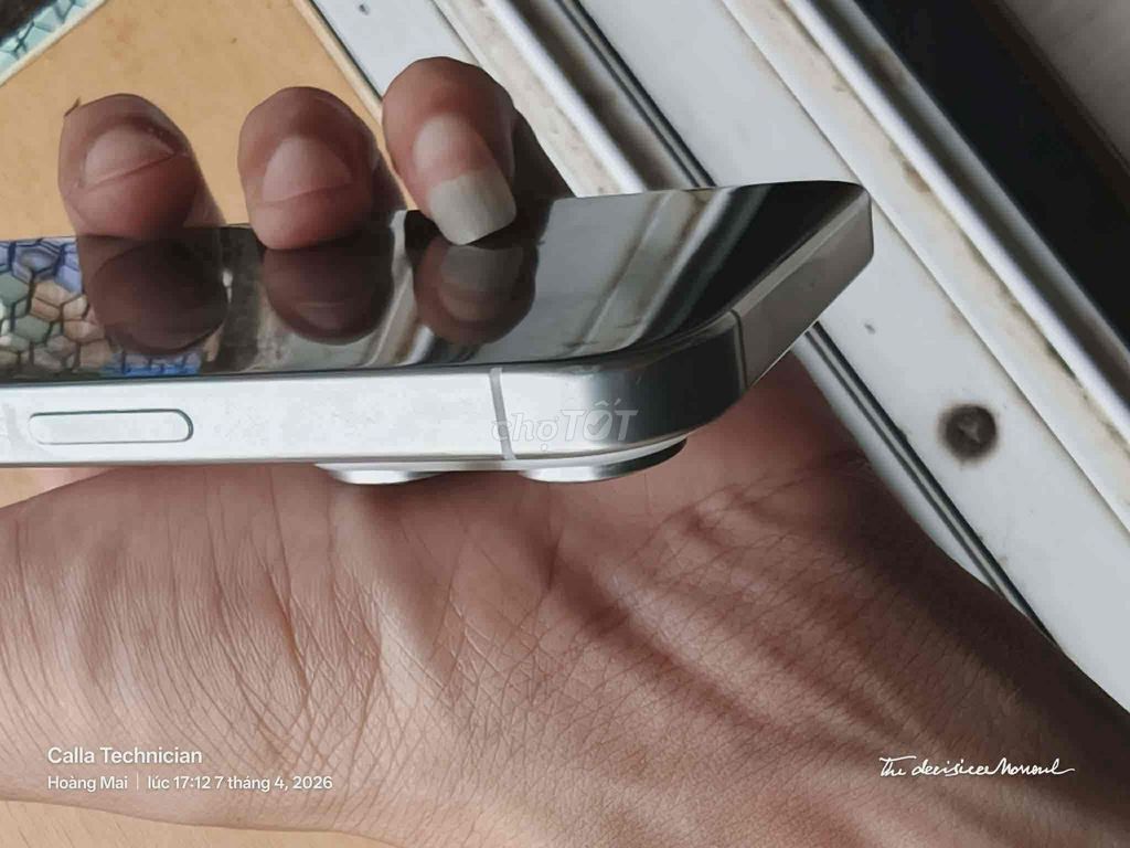 iPhone 16 Pro Max 256GB Trắng VNA 97%. Mua bán Điện thoại tại Quận Hoàng Mai Hà Nội được đăng bởi Hải Đăng hình 1