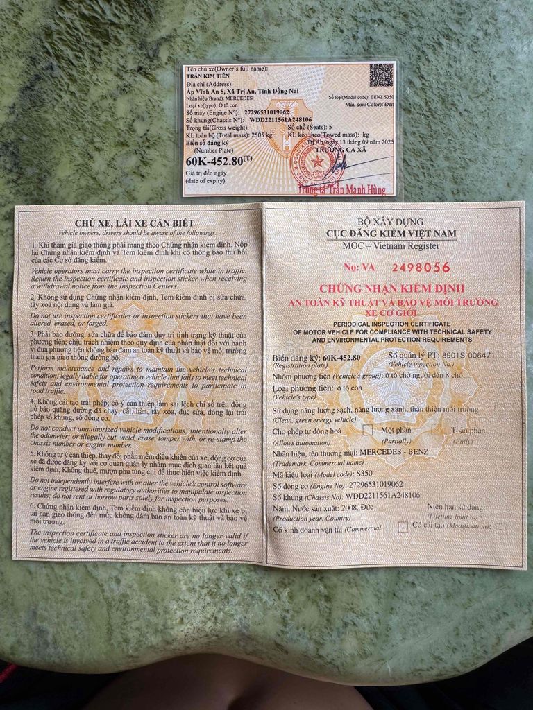 Mercedes Benz S Class 2008 S350 - 165 km. Mua bán Ô tô tại Huyện Vĩnh Cửu Đồng Nai được đăng bởi Trantiendn hình 5