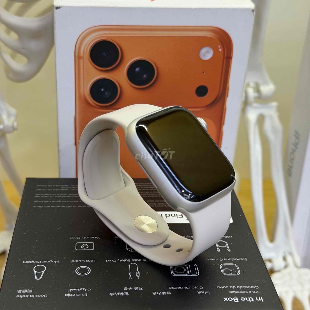 Apple Watch Series 9 GPS LTE 41mm Sliver. Mua bán Thiết bị đeo thông minh tại Quận Thanh Khê Đà Nẵng được đăng bởi 515 STORE 515 Trần Cao Vân TRẢ GÓP BAO ĐẬU hình 1