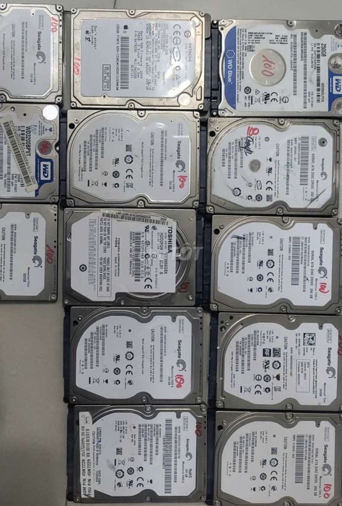 Ổ cứng HDD 250GB 2.5 inch. Mua bán Linh kiện (RAM, Card...) tại Thành phố Bến Tre Bến Tre được đăng bởi Bình hình 1