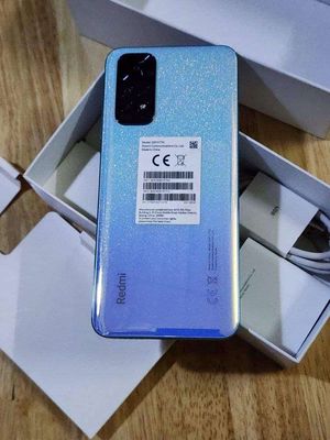 Redmi Note 11 màu ánh xanh mua TGDĐ ram 4+2/128GB.