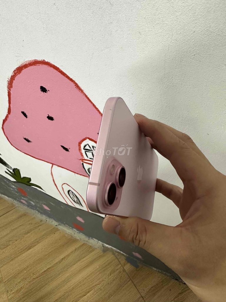 Ip 15PLUS 128g màu Hồng zin all