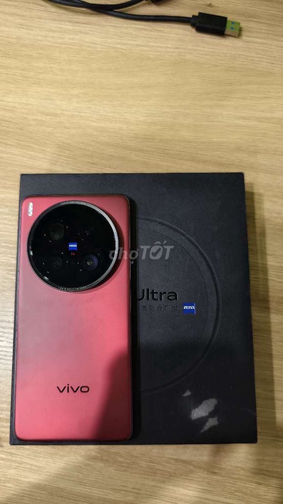Vivo X200 Ultra pin 100% 16GB 512GB Đỏ. Mua bán Điện thoại tại Quận Cầu Giấy Hà Nội được đăng bởi tuấn nguyễn hình 1