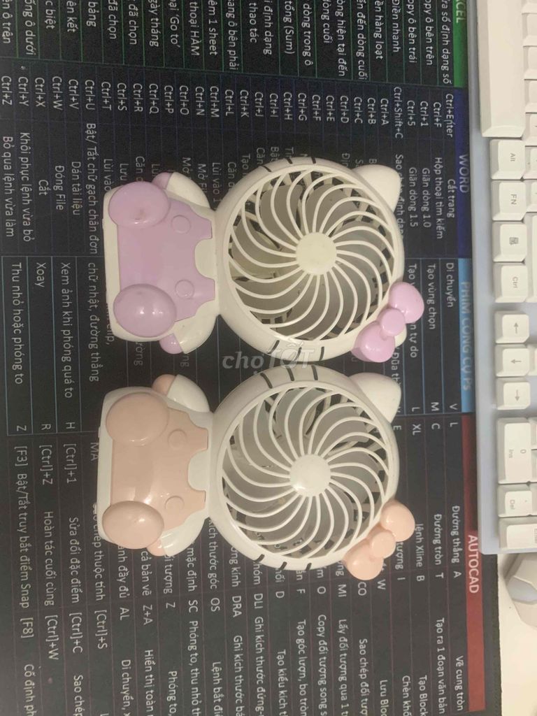 Quạt mini Hello Kitty Trắng, Hồng. Mua bán Quạt tại Huyện Bình Chánh Tp Hồ Chí Minh được đăng bởi Nguyễn Minh Phong hình 1