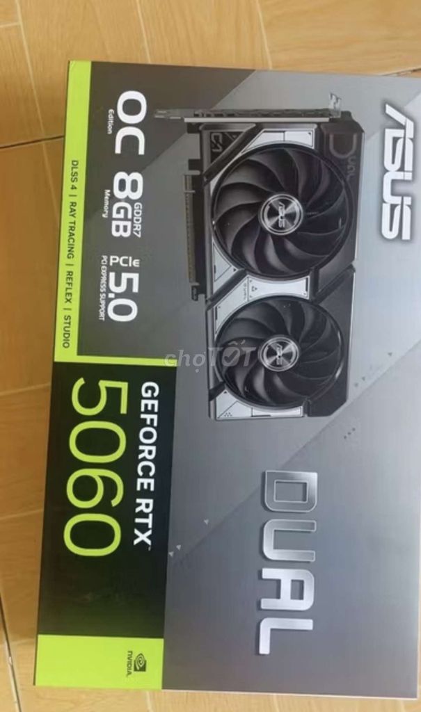 Card đồ họa ASUS RTX 5060 DUAL OC. Mua bán Linh kiện (RAM, Card...) tại Huyện Thanh Trì Hà Nội được đăng bởi TA shop hình 1