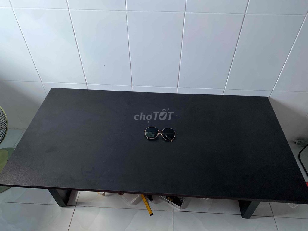 Bàn bệt Gỗ ép Sắt Đen 120x60x35cm. Mua bán Bàn ghế tại Thành phố Thủ Đức Tp Hồ Chí Minh được đăng bởi HaNa hình 1