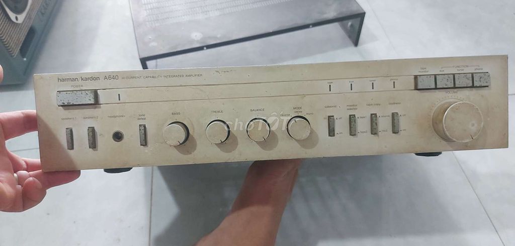 Amply Harman Kardon A640 Cổ điển. Mua bán Tivi, Âm thanh tại Huyện Châu Thành An Giang được đăng bởi Achan Phát  hình 1