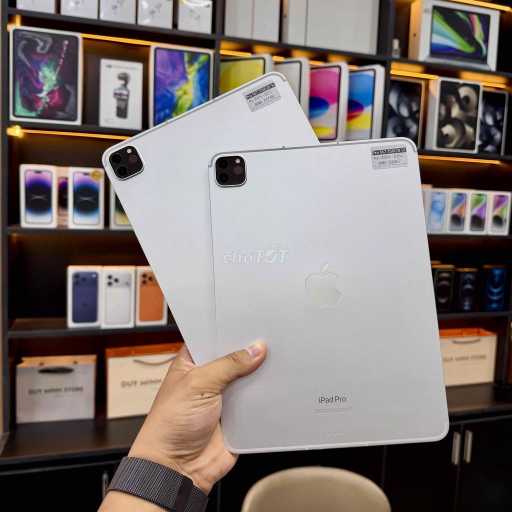 iPad Pro M2 5G 256GB Silver Like New. Mua bán Máy tính bảng tại Quận Thanh Khê Đà Nẵng được đăng bởi Duy Minh Apple Store hình 1
