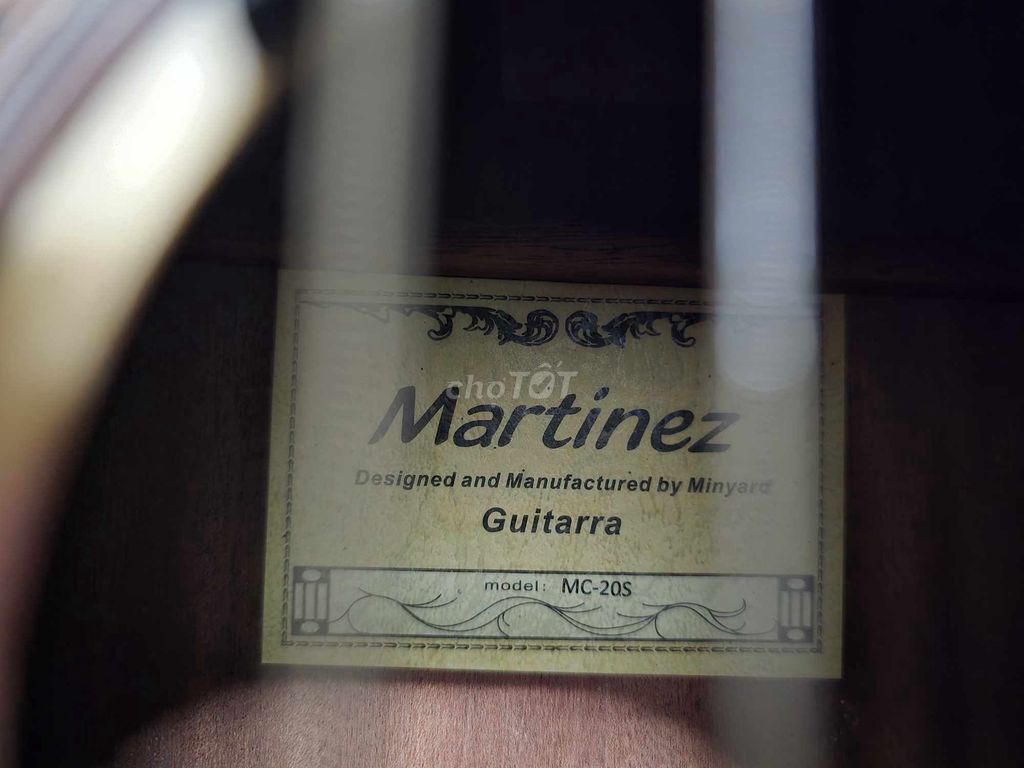 Guitar Martinez MC-20s + dây Hannabach 500HT