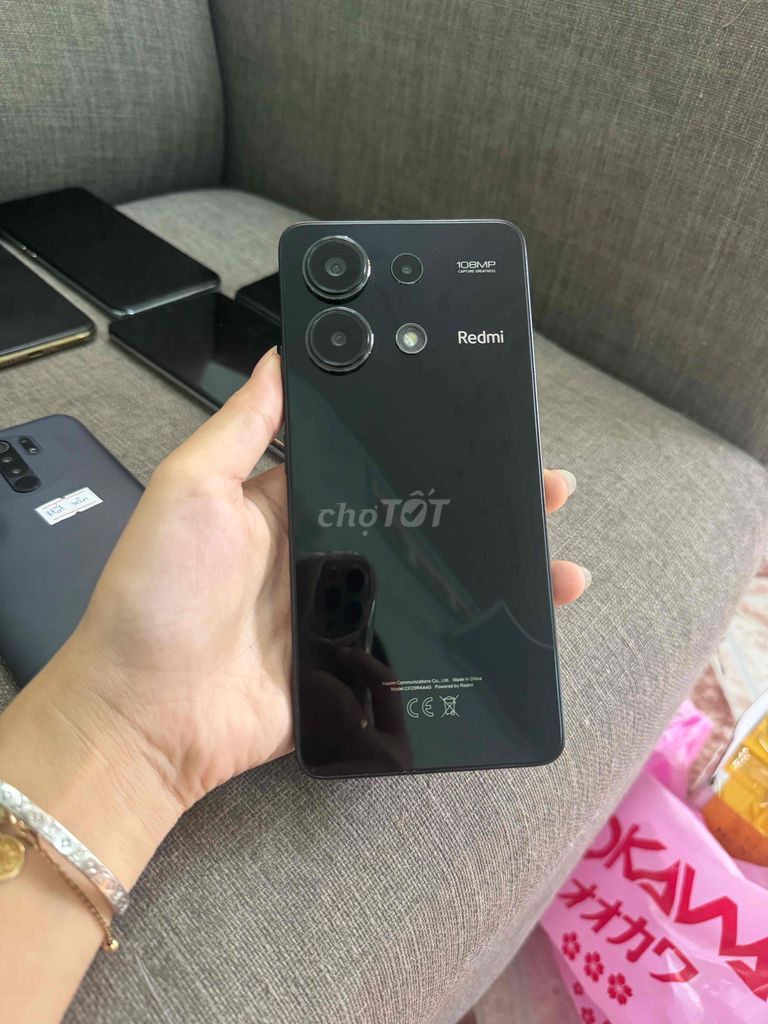 redmi note 13, r6, 128g, đẹp, cấu hình tốt. Mua bán Điện thoại tại Thành phố Thủ Dầu Một Bình Dương được đăng bởi Phước Mobile hình 1