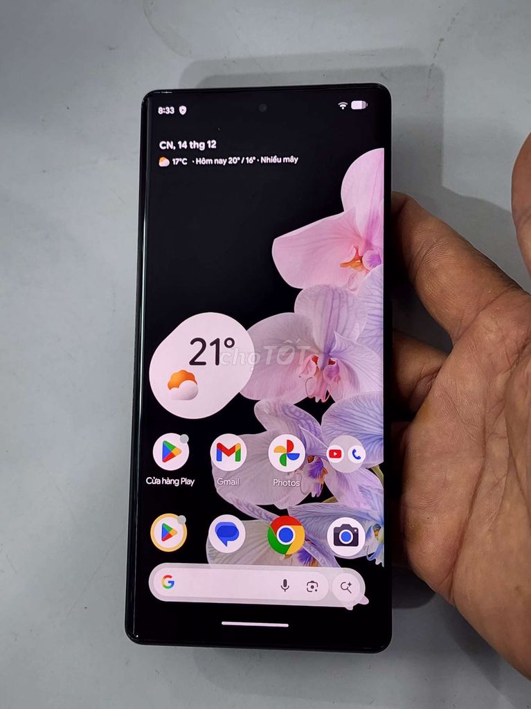 Google Pixel 6 Pro Đen zin đep 95%. Mua bán Điện thoại tại Quận Cầu Giấy Hà Nội được đăng bởi Hùng Phát hình 1