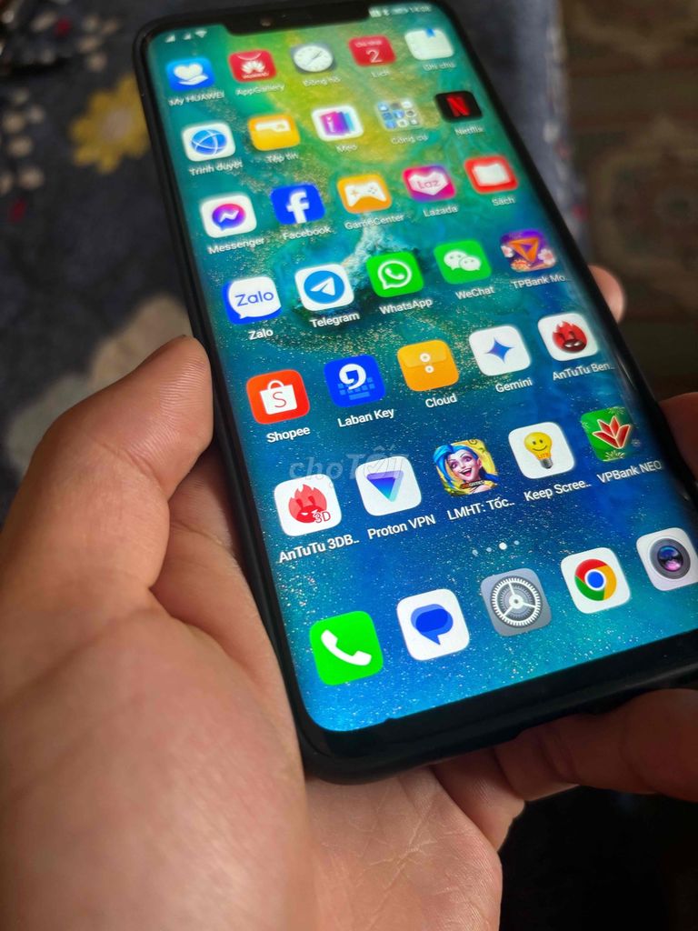 huawei mate 20 pro quốc tế zin nét mới thay pin