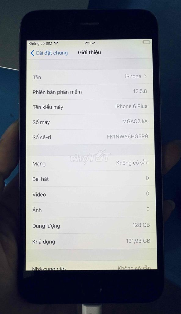 Apple iPhone 6 Plus 128GB Xám. Mua bán Điện thoại tại Quận Lê Chân Hải Phòng được đăng bởi Ngọc Nhi hình 1