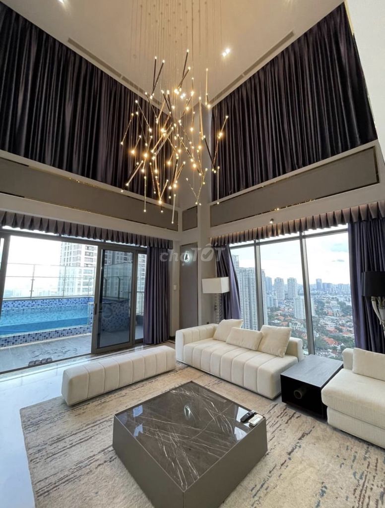 Cần bán Penthouse Nassim diện tích rộng, siêu hiếm view trực diện sông