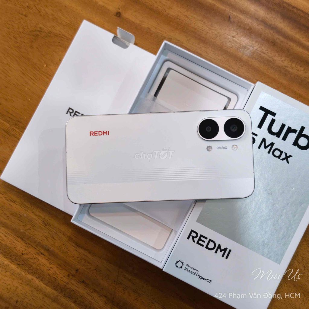 ✅ Redmi Turbo 5 Max 12/256 0 lần sạc. Mua bán Điện thoại tại Thành phố Thủ Đức Tp Hồ Chí Minh được đăng bởi Phạm Văn Giang hình 1