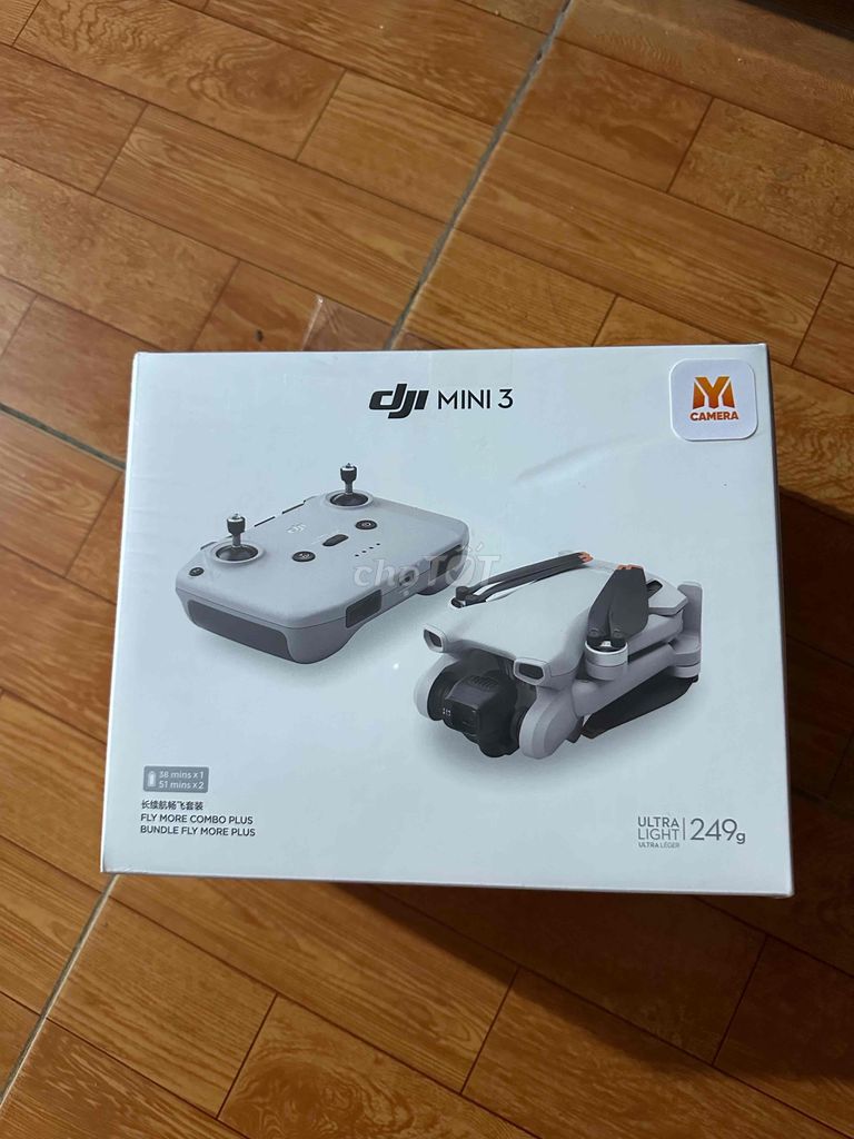 Drone DJI Mini 3 màu xám