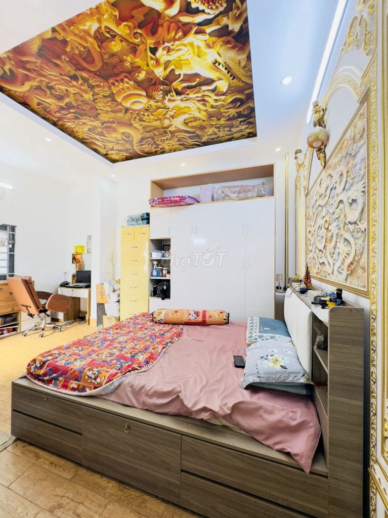 Tân Phú 47m² 3Tầng BTCT 3,7Tỷ Hẻm XeTải KinhDoanh