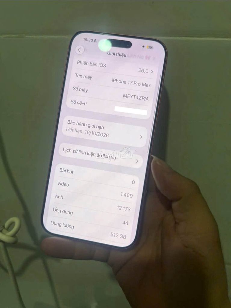 iPhone 17 Pro Max 512GB Cam Đã qua sử dụng. Mua bán Điện thoại tại Quận 1 Tp Hồ Chí Minh được đăng bởi Hội Đồ Điện Tử hình 1