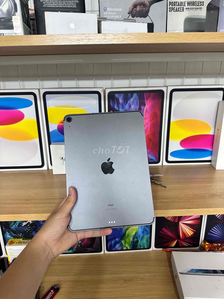 Apple iPad Air 4 64GB 4G Xám máy zin nguyên. Mua bán Máy tính bảng tại Quận Ba Đình Hà Nội được đăng bởi Nguyễn Xuân Huy hình 1