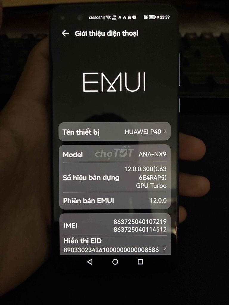 Huawei P40 8GB/128GB Xanh. Mua bán Điện thoại tại Quận Bình Tân Tp Hồ Chí Minh được đăng bởi Nguyen Minh Duc hình 1