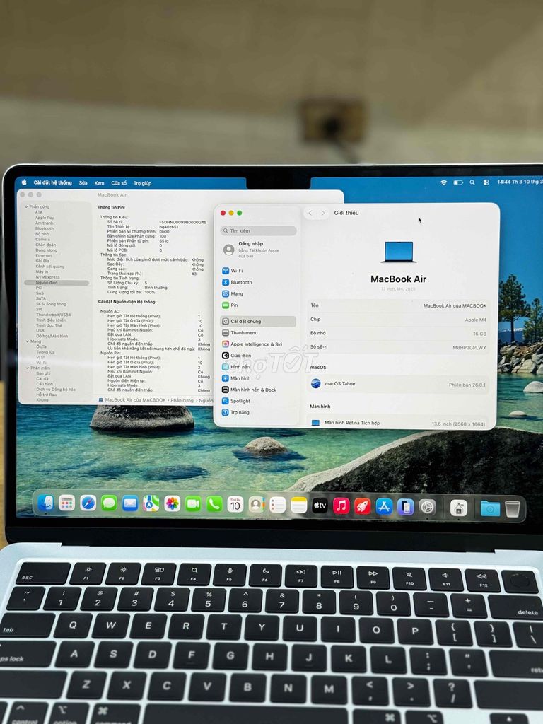 Macbook Air M4 16GB Chính Hãng Bảo Hành 2027 Vip. Mua bán Laptop tại Quận Hoàng Mai Hà Nội được đăng bởi Hoàng Bách Computer hình 1