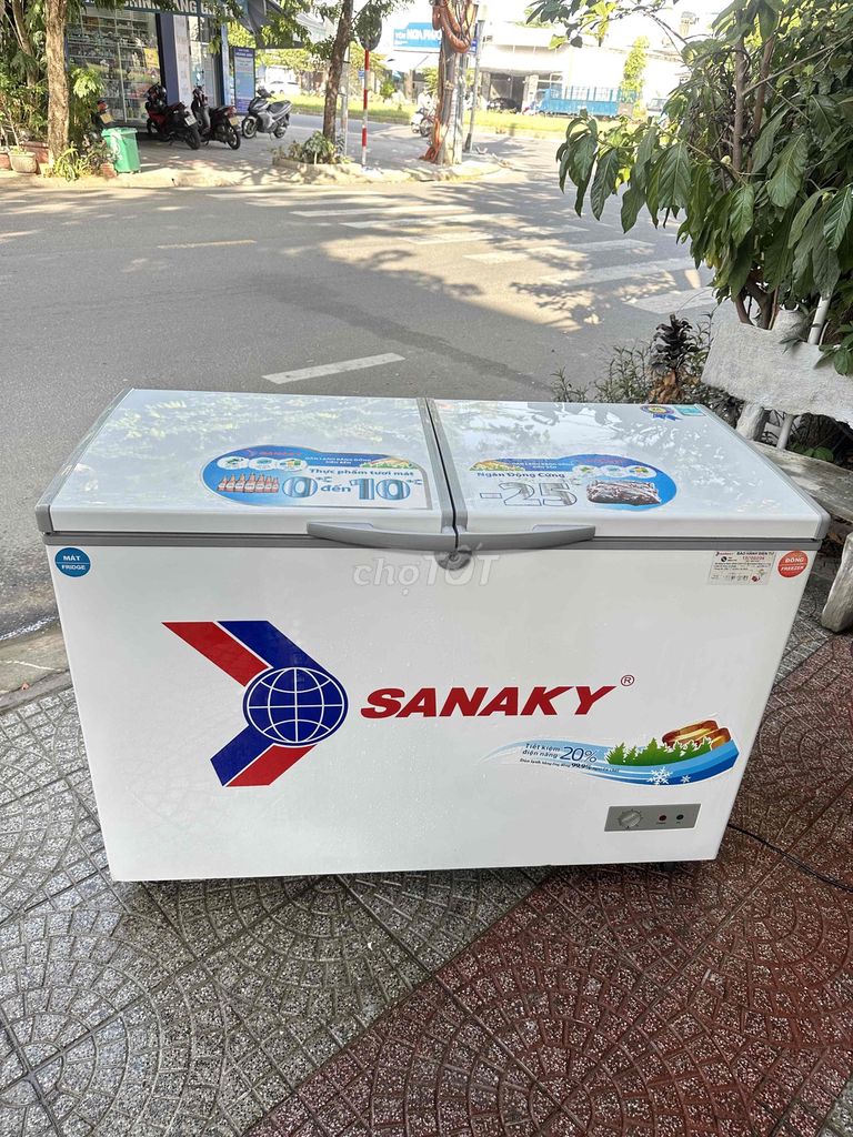 Tủ đông - mát SANAKY VH-3699W1 260L Trắng. Mua bán Tủ lạnh tại Quận Cẩm Lệ Đà Nẵng được đăng bởi Điện máy thanh lý  hình 1