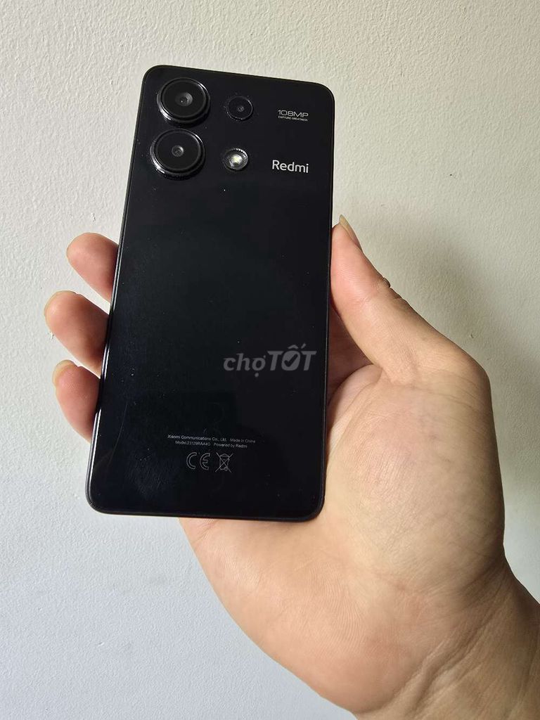 Xiaomi Redmi Note 13 Đen nứt kính. Mua bán Điện thoại tại Quận Hải Châu Đà Nẵng được đăng bởi anh quân hình 1